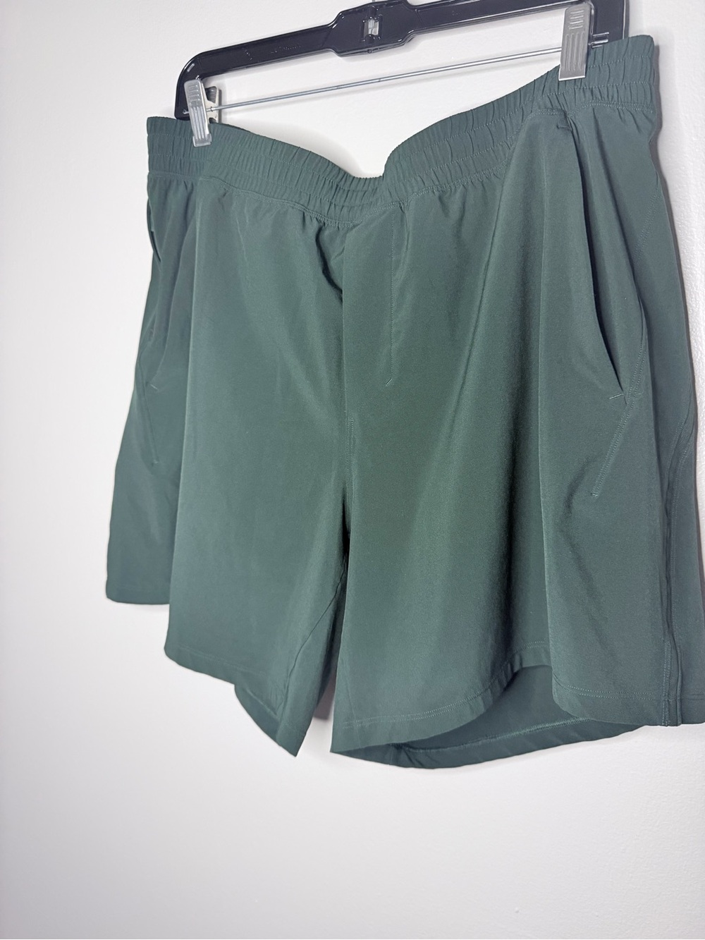 Men's Lululemon Athletic Shorts Lined  - Dark Green